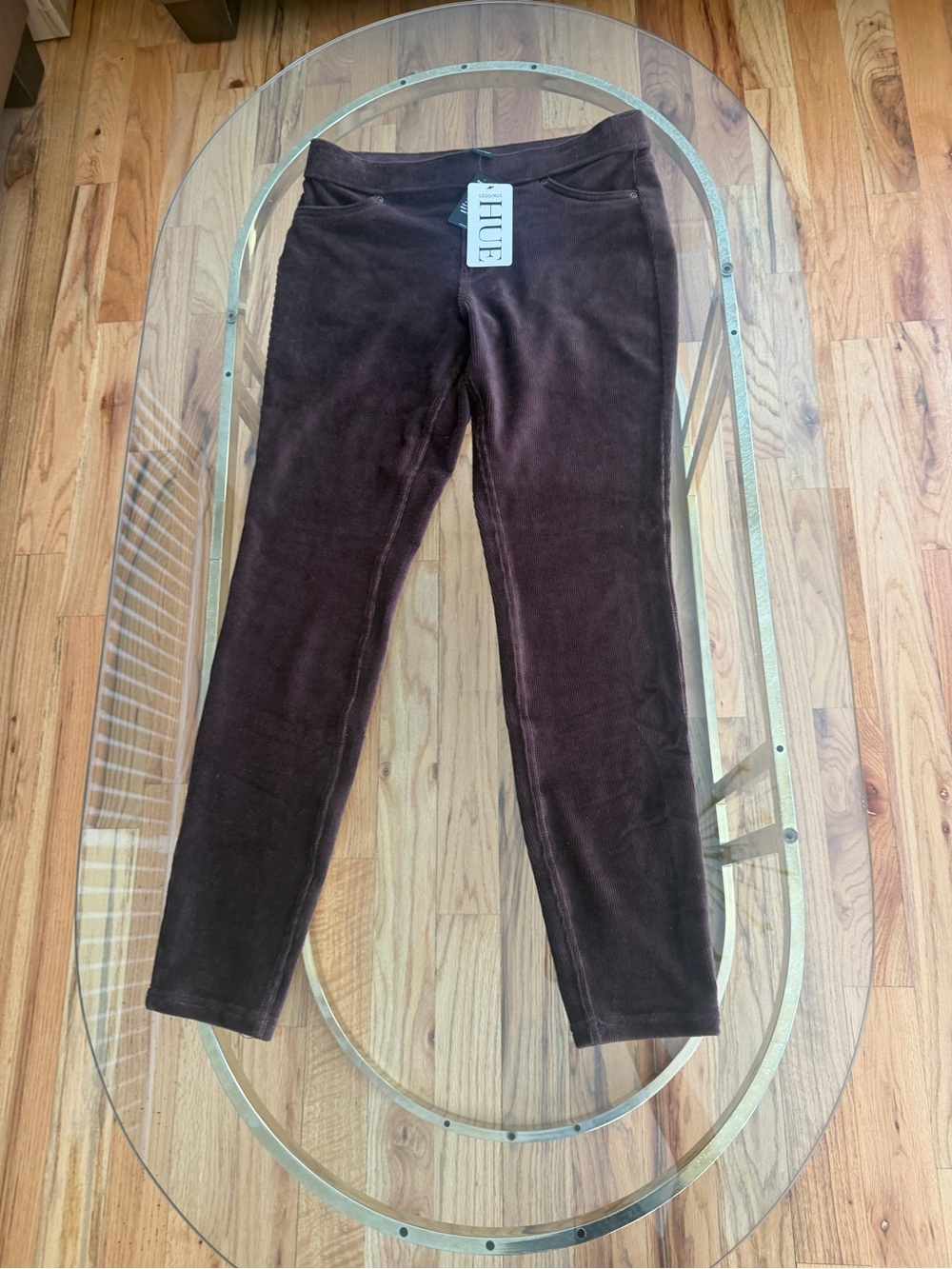 NWT HUE Classic Corduroy Leggings
